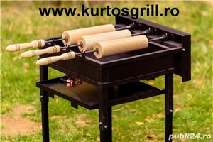 Aparat kurtos kalacs pe carbuni cu 3,4,5,6,7 sau cu 10 axe nou - imagine 2