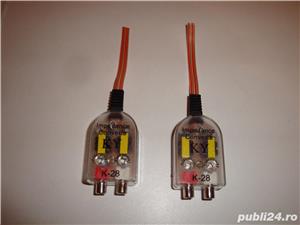 Filtru convertor semnal audio hi to low RCA pentru amplificator audio