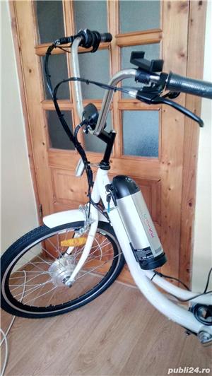 Tricicleta electrica adulti 24 toli(inch) 6 viteze unisex- NOUA - imagine 2