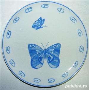 Placa fluture albastru, Rosenthal Group Germany Classic Rose