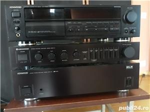 Amplificator KENWOOD BASIC M1 + preamplificator c1 - imagine 1