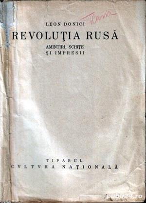 Revoluţia rusă. Amintiri, schiţe şi impresii