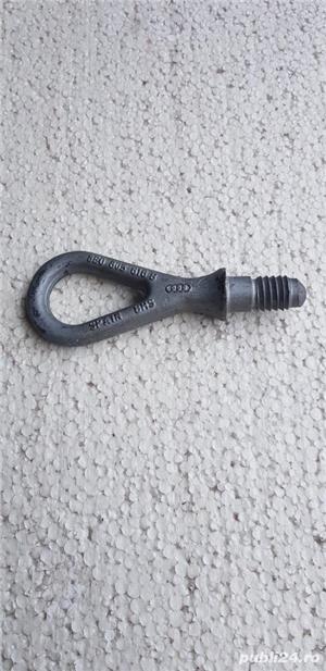 Inel carlig tractare remorcare Audi A4 A5 A6 8E0 805 616 B - imagine 3