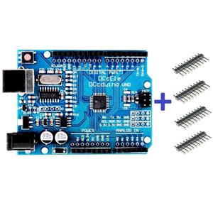 Arduino UNO R3, CH340 + cablu USB placa dezvoltare, avr, atmel