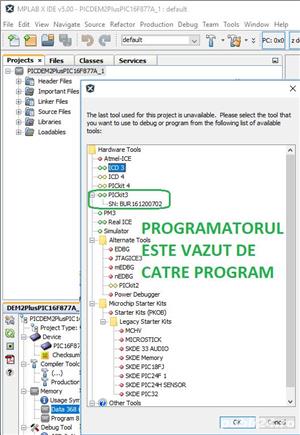 Programator Pickit3, eeprom, soclu ZIF DIP 40, cablu usb, pini, pic - imagine 2