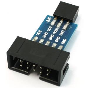 USBASP USB ASP ISP adaptor   adapter 10 Pin to 6   ICSP