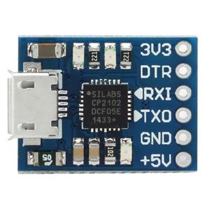 Kit - CP2102 convertor micro USB to TTL UART cabluri, pin DTR, serial - imagine 2