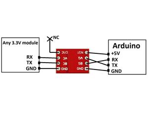 I2C Logic Level Convertor Bidirectional TTL 5V-3.3V - imagine 3