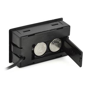 Termometru digital cu umiditate -40c, 70c negru hygrometru panou - imagine 2