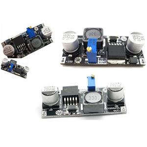 Mini sursa step down, LM2596, 3A max/3-40V to1.5-35V, DC-DC (12V,24V) reglabila