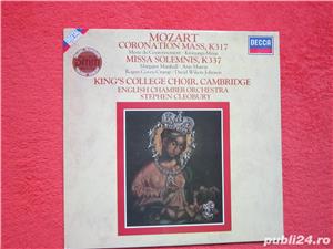 Vinil Mozart -Coronation Mass / Missa Solemnis- Stephen Cleobury