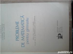 Probleme de matematica pentru gimnaziu
