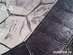 Beton elicopterizat, amprentat, sape, hale, garaje, curti - imagine 2