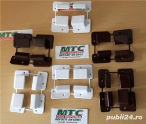 Maner usa aluminiu X502 alb si negru - Magazin accesorii aluminiu maner termopan in Otopeni. - imagine 6