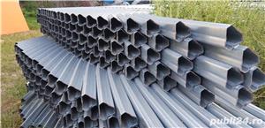 solar metalic pentru legume si flori 8 m lungime  4 m deschidere  2,5 m inaltime - imagine 6