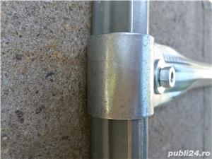 solar metalic pentru legume si flori 26 m lungime /4 m deschidere/ 2,5 m inaltime - imagine 7