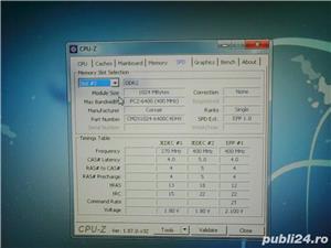 Kit memorie PC Corsair cu radiator 2Gb DDR2 (2 Buc x 1 Gb) 800 Mhz Pc2-6400 L237 - imagine 9