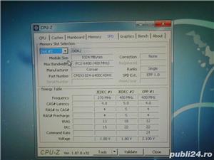 Kit memorie PC Corsair cu radiator 2Gb DDR2 (2 Buc x 1 Gb) 800 Mhz Pc2-6400 L237 - imagine 7