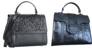  Doua posete din piele, neagra. Noi cu/fara eticheta. LIVRARE GRATUITA