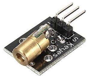 Shield modul dioda laser 5V raza transmitator arduino avr pic atmel
