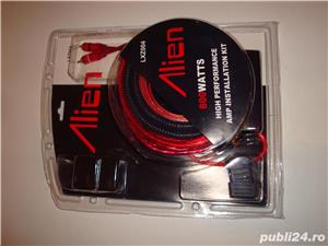 Kit cabluri instalare amplificator audio masina 800W subwoofer bass
