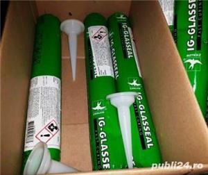 Maner usa aluminiu X502 alb si negru - Magazin accesorii aluminiu maner termopan in Otopeni. - imagine 5