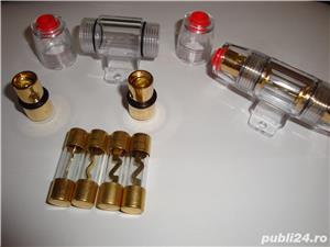 Cablu putere alimentare amplificator subwoofer 8mm si siguranta auto - imagine 7