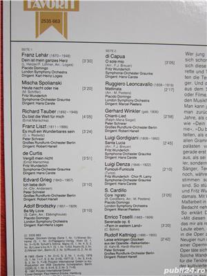 vinil Placido Domingo, Wunderlich, Schreier-Cele mai frumoase cântece - imagine 4