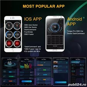 OBD2 ELM327 scaner diagnoza defecte auto bluetooth wifi ios iphone android - imagine 9