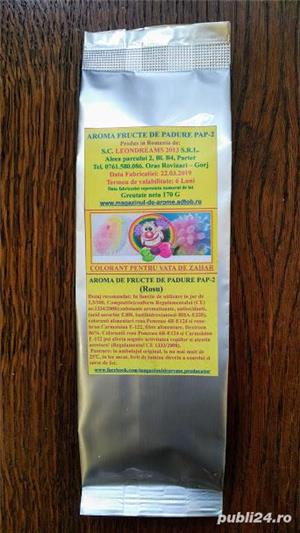 Colorant pentru Vata de zahar   Aroma de Fructe de Padure, pudra.