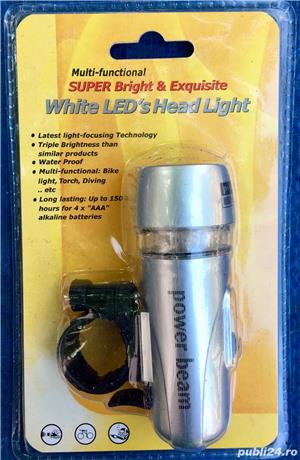 Lanternă LED de bicicletă