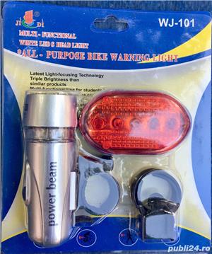 Set lumini LED de bicicletă