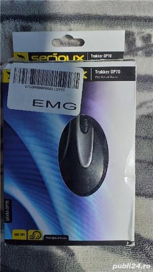 VAND Mouse optic Serioux, Black,nou nout. - imagine 2