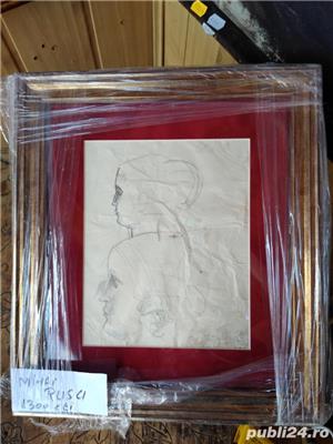 Tablou Mihai Rusu.Grafica.Creion.Desen.