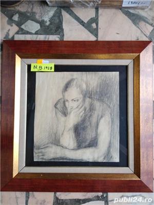 Tablou.N B.1928.Desen.Creion.
