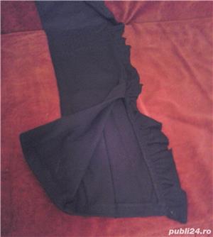 Pantaloni fashion dama PNK Casual cu detaliu lateral negru marime 34 (noi-eticheta) - imagine 7