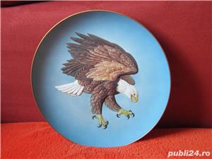 cadou inedit Rosenthal American Eagle 1976 Germany plate de colectie