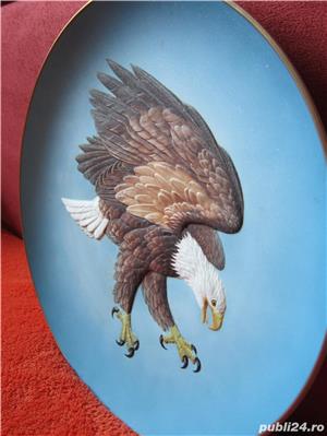 cadou inedit Rosenthal American Eagle 1976 Germany plate de colectie - imagine 2
