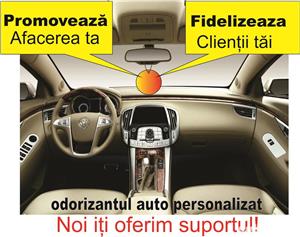 Alege sa fii tot timpul in ochii clientilor tai -Odorizantul auto personalizat