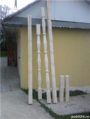 Stalpi sculptati din lemn,pentru terase,foisoare - imagine 7