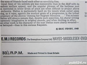 vinyl Delius - Requiem And Idyll - Meredith Davies,The Royal Philharm 1968 - imagine 2