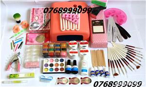Set kit unghii false cu gel uv set kit manichiura cu gel uv sigilat 188