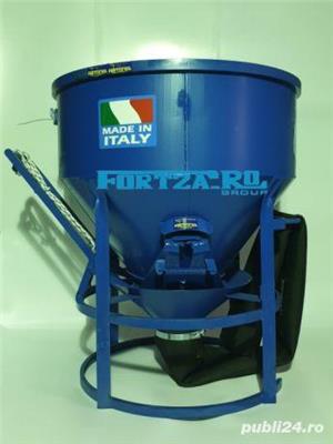 Bena beton cu descarcare centrala cu furtun 500lt