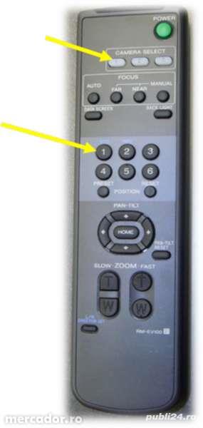 Telecomanda Sony Evi D30 D31 D70 D100P ev 100