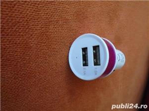 Alimentator auto bricheta masina cu 2 USB ( 2.1 A+ 1.0 A ) - imagine 4