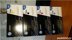 Vand imprimanta HP Laserjet 2600 n cu doua seturi cartuse HP - imagine 3