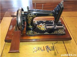 Masina de cusut Gritzner durlach spider 100 ani - imagine 3