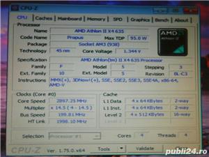 PC AMD Quad Core 4x2,9 Ghz, 8GB DDR2, hdd 160+500Gb, 1,5Gb video, DVDRW L245 - imagine 5