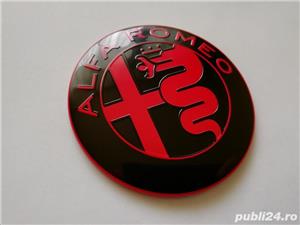 Emblema Alfa Romeo diametrul 74 mm capotă/portbagaj