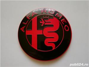 Emblema Alfa Romeo diametrul 74 mm capotă/portbagaj - imagine 2